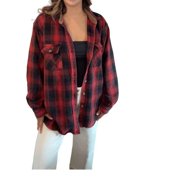 Field & Stream Tops - Vintage Oversized Plaid Flannel/Shacket